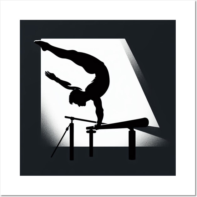 Gymnast Wall Art by Print Forge